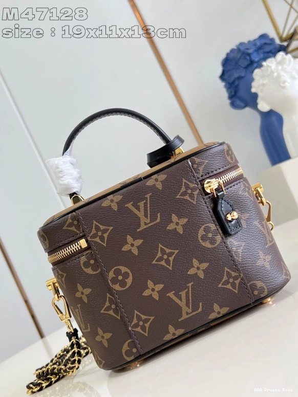 AAA Pruses Bags VANITY LOUIS PM VUITTON 0802